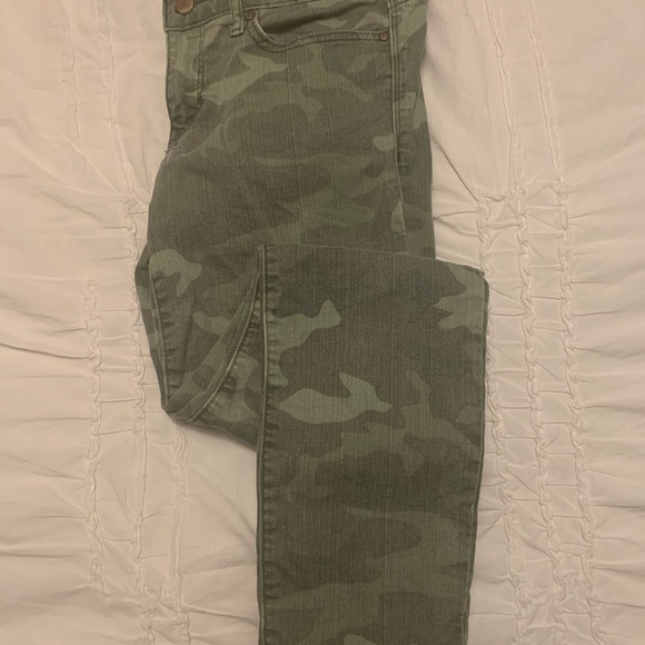 Camo green skinny jeans - Picture 2 of 4